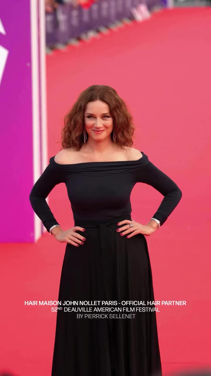 Hair for @marinedelterme x @festivaldedeauville Maison @johnnollet Paris …