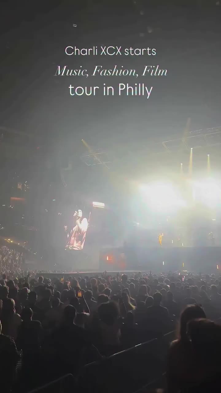 thank you for starting the tour in Philly @charli_xcx <3 #musicfashionfilm…