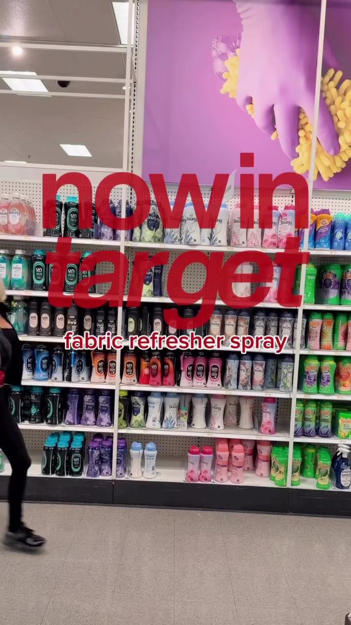 No one told us we couldn’t... Fabric Refresher Spray is now at Target and…