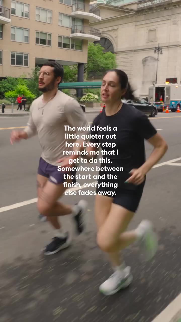 In sync with your running buddy, and yourself #HOKA