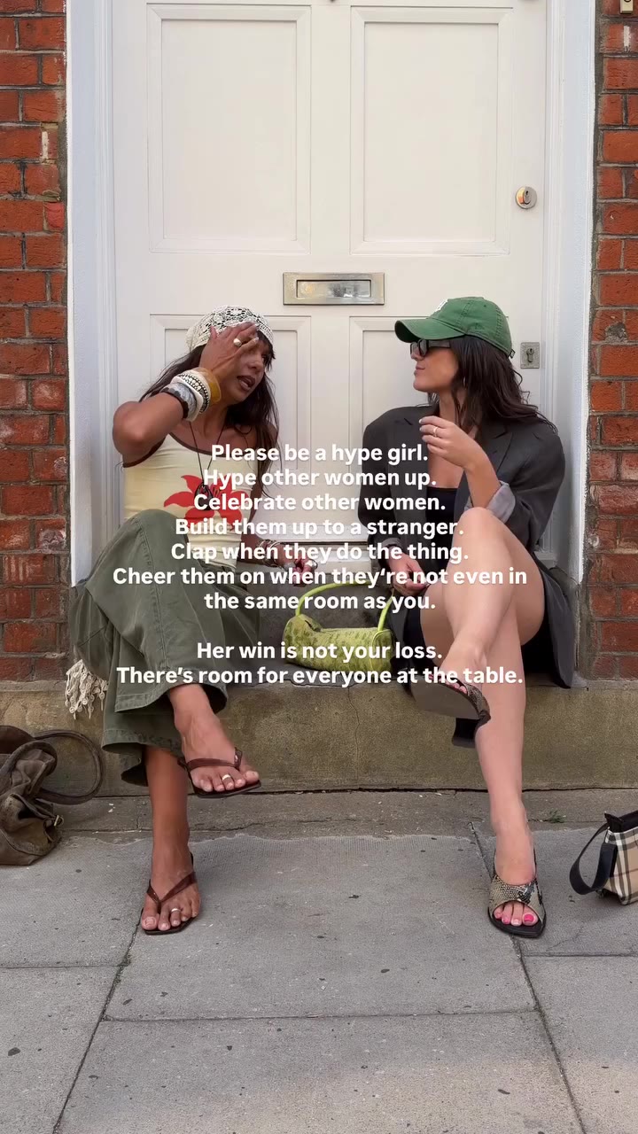 Women who compliment, support, and cheer on other women are my kind of people…
