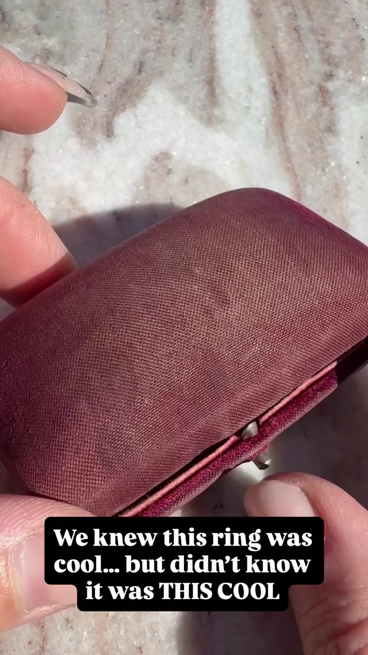 What a find!! We loved this ring before we knew what it was but once we…