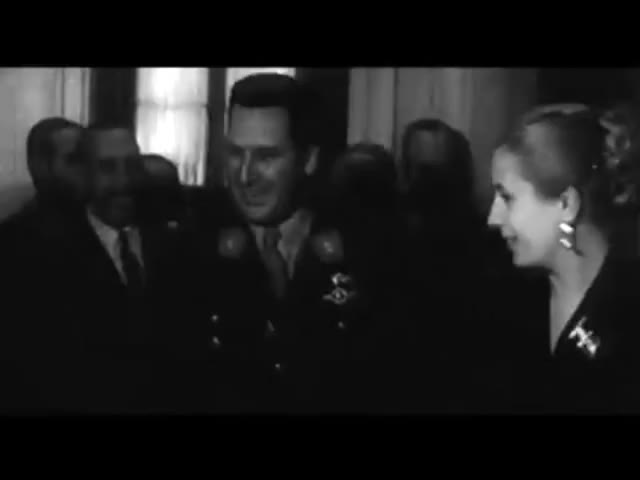 Julio Alacaraz’s braided chignon became symbolic of Eva Perón's authority…