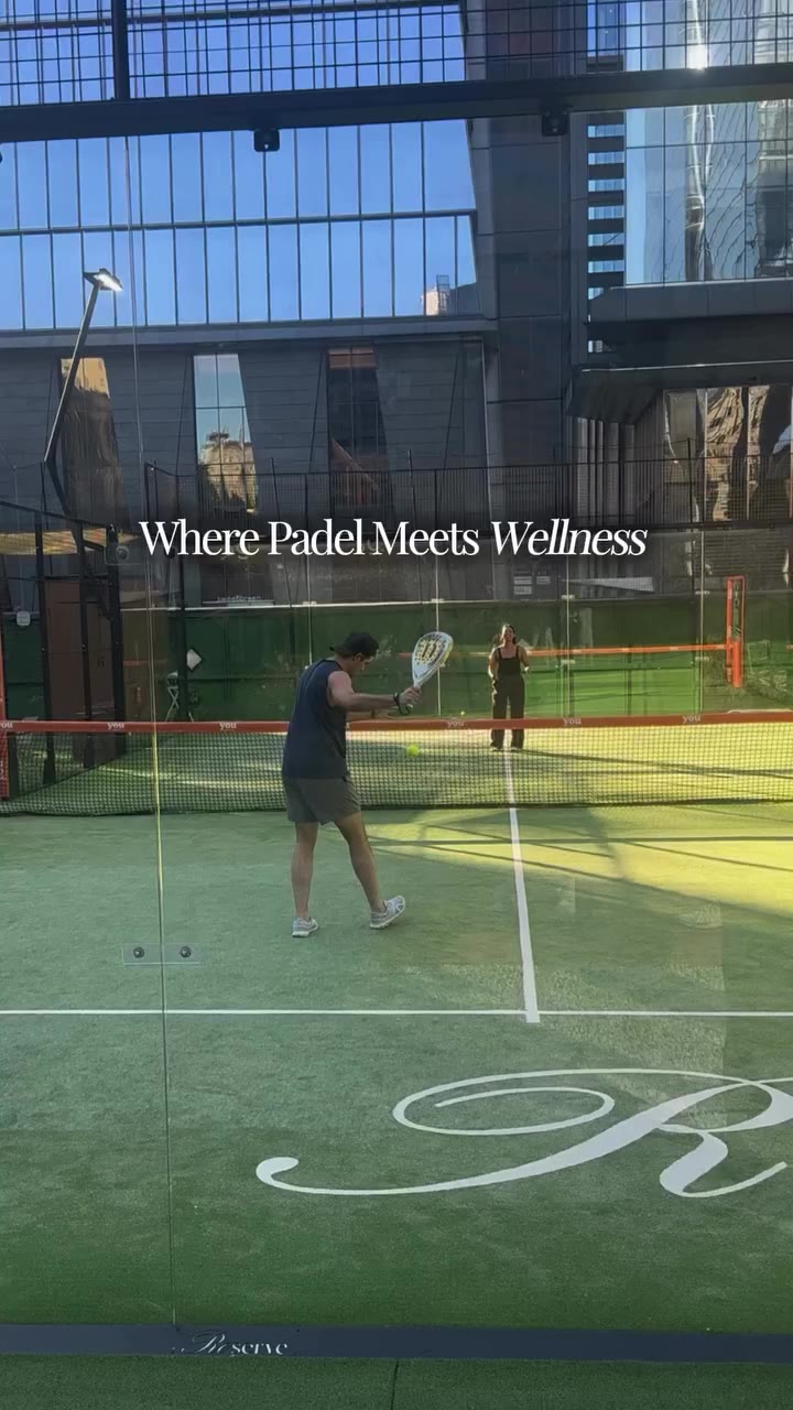 Padel, wellness, and courtside energy 🎾 The Feel Good Open by You Feel Good…