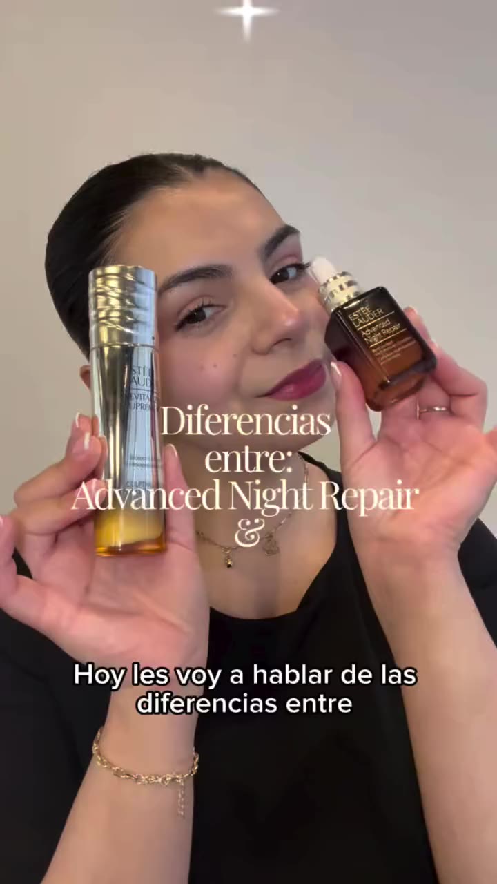 ✨Diferencias entre ANR & Revitalizing Supreme + Sculpting Serum✨ #esteelauder…