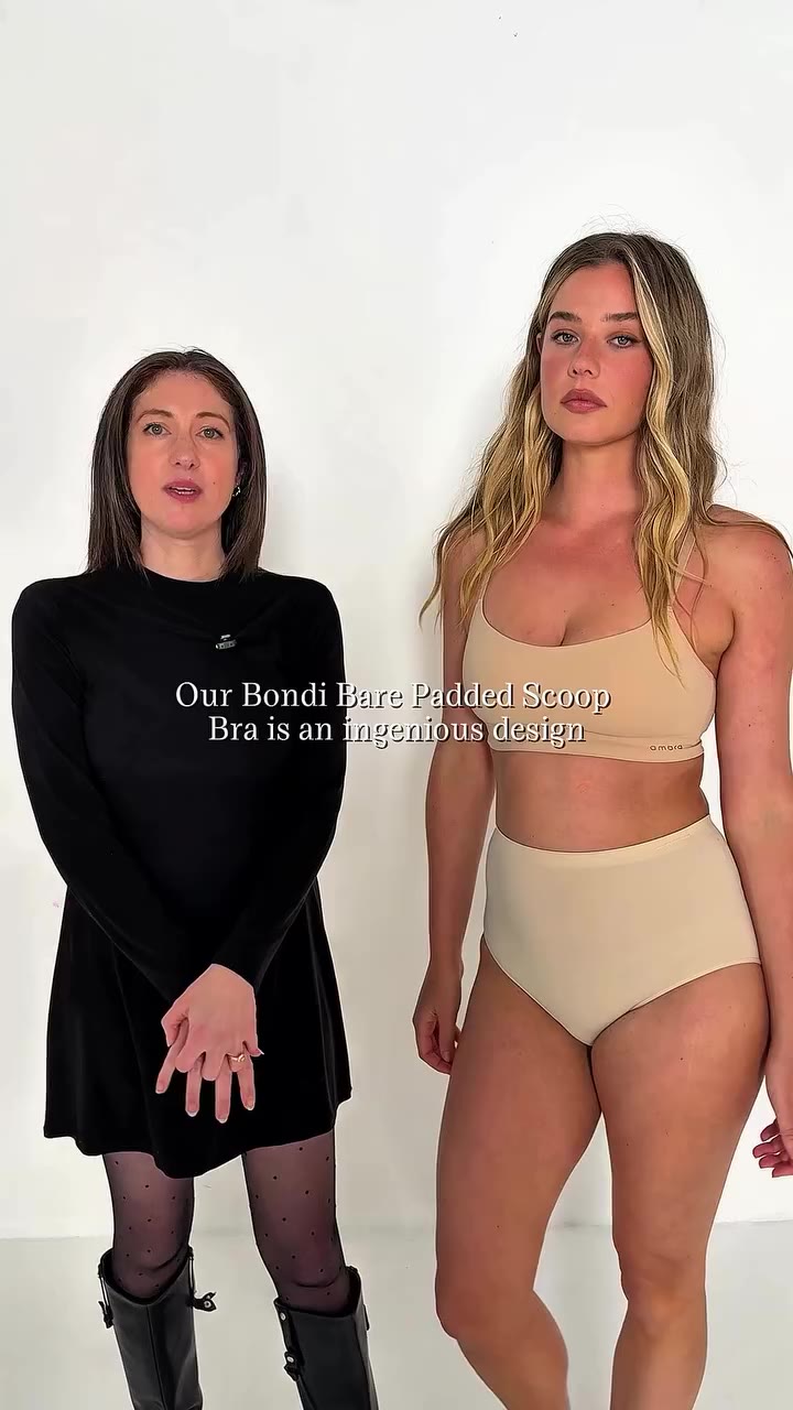 Your everyday, but better. The Bondi Bare Padded Scoop Bra + Brief brings…