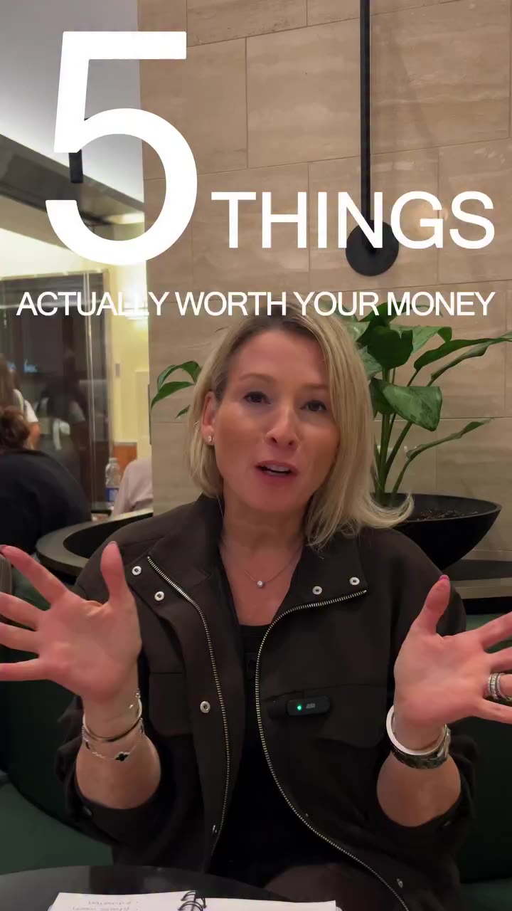 Here are 5 things that are truly worth your money// Voici 5 choses qui valent…