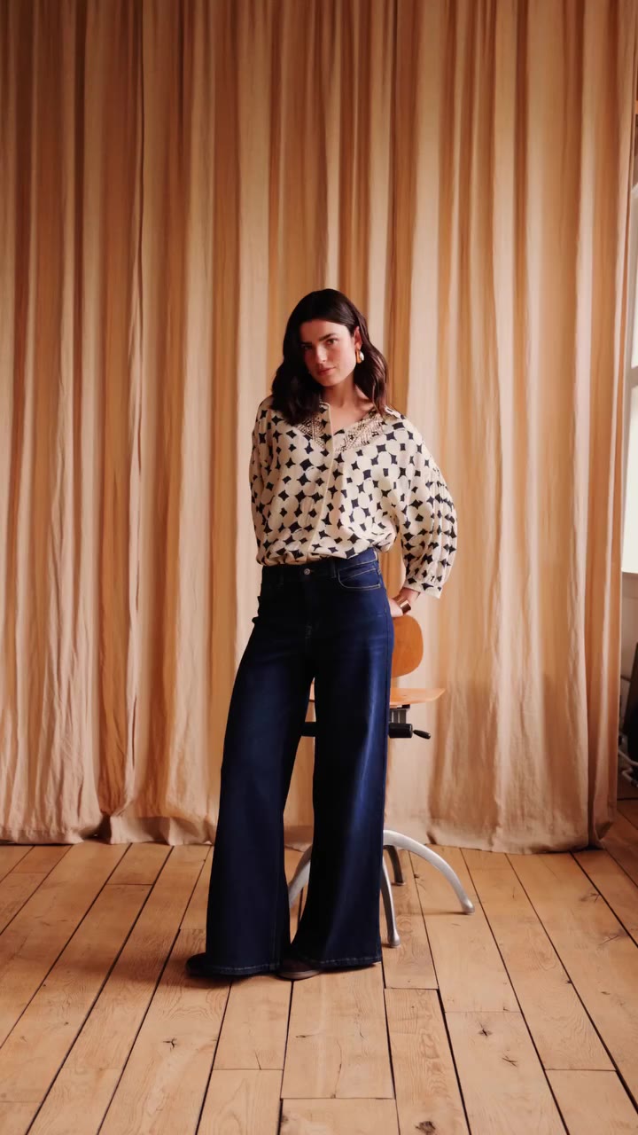 Whatever’s on the agenda, this blouse is coming along. From busy days to…