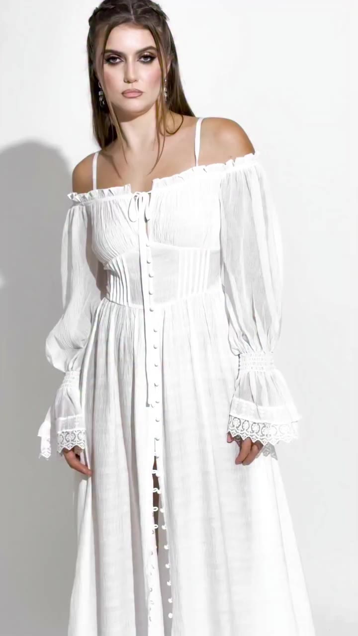 Not all darkness has to be black. 🤍🌙 Meet NIGHT CALLING in Ivory: soft…