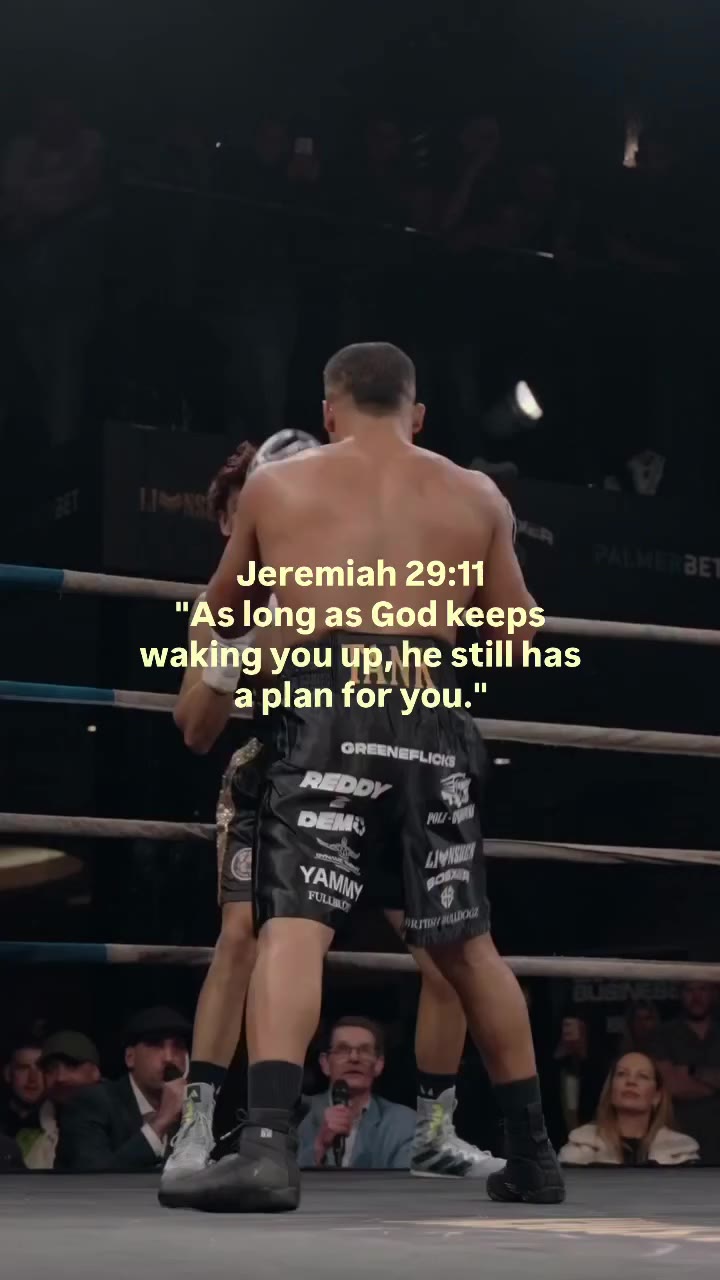 Every setback. Every sacrifice. Every round - God’s still writing the story…
