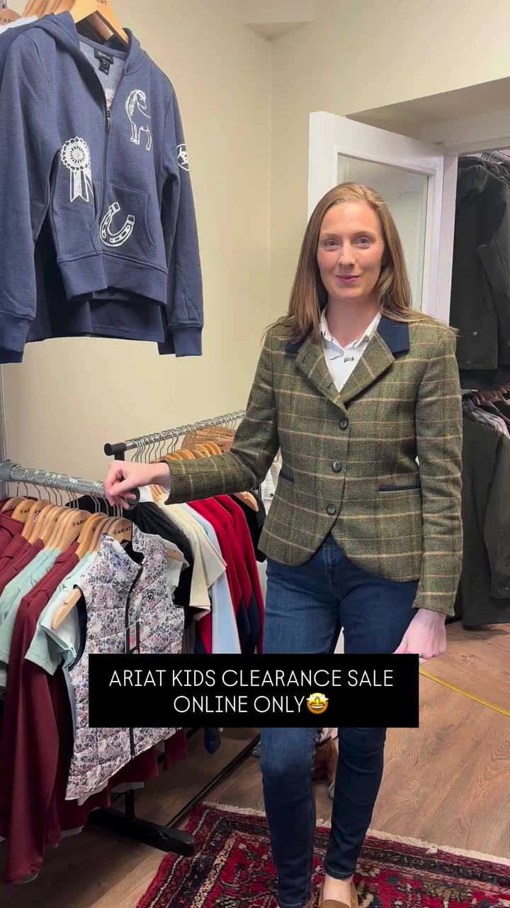 Ariat Kids Clearance Sale is available to shop online only!🥳📮 Lots of…