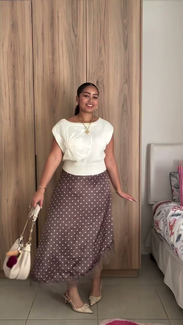 I love dressing up for the Lord 🥹🤍🌷 Skirt:LYSMO 🆔 416966868 Download the…