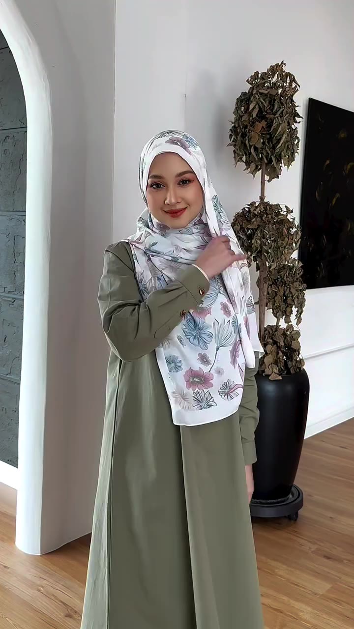Nak style yang simple tapi nampak kemas? Try this look with Durra Saphira…