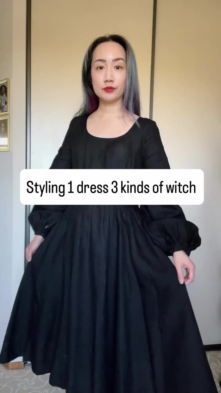 I was watching Practical Magic when I styled these witchy outfits using my new…