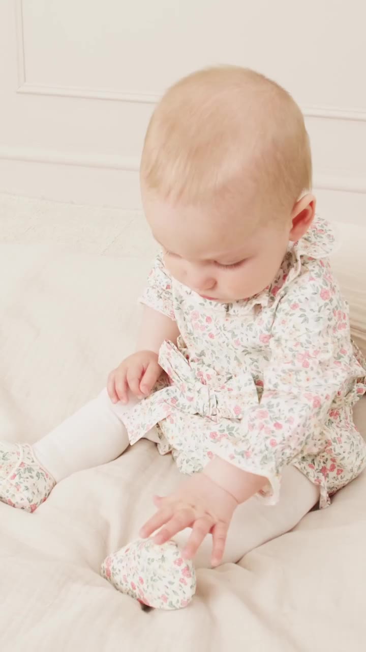 For the very first autumns of childhood. 🤍⁠ ⁠ The Violet Floral blouse…