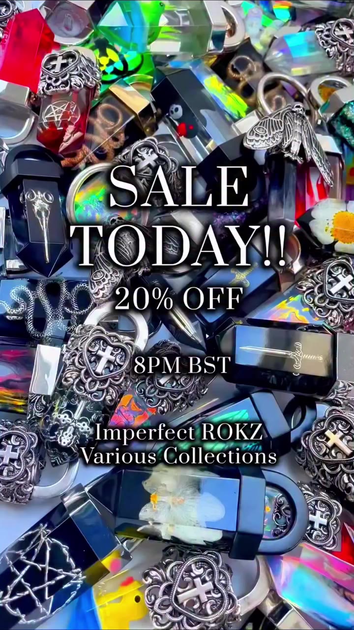 🚨 Sale Drop tonight at 8pm BST 🥳🎉 🚨 Imperfect ROKZ in need of a good home…