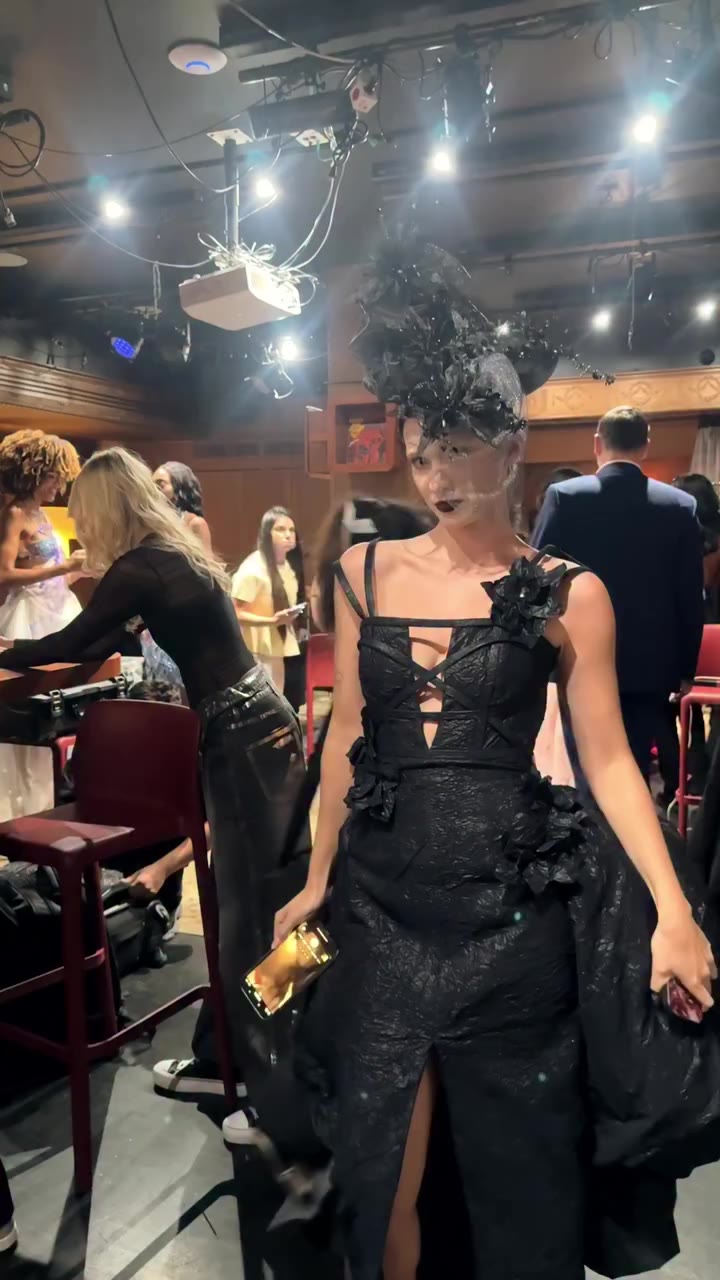 What a night at NYFW 🖤 Alex Teih Couture at @theetherealshow — an incredible…