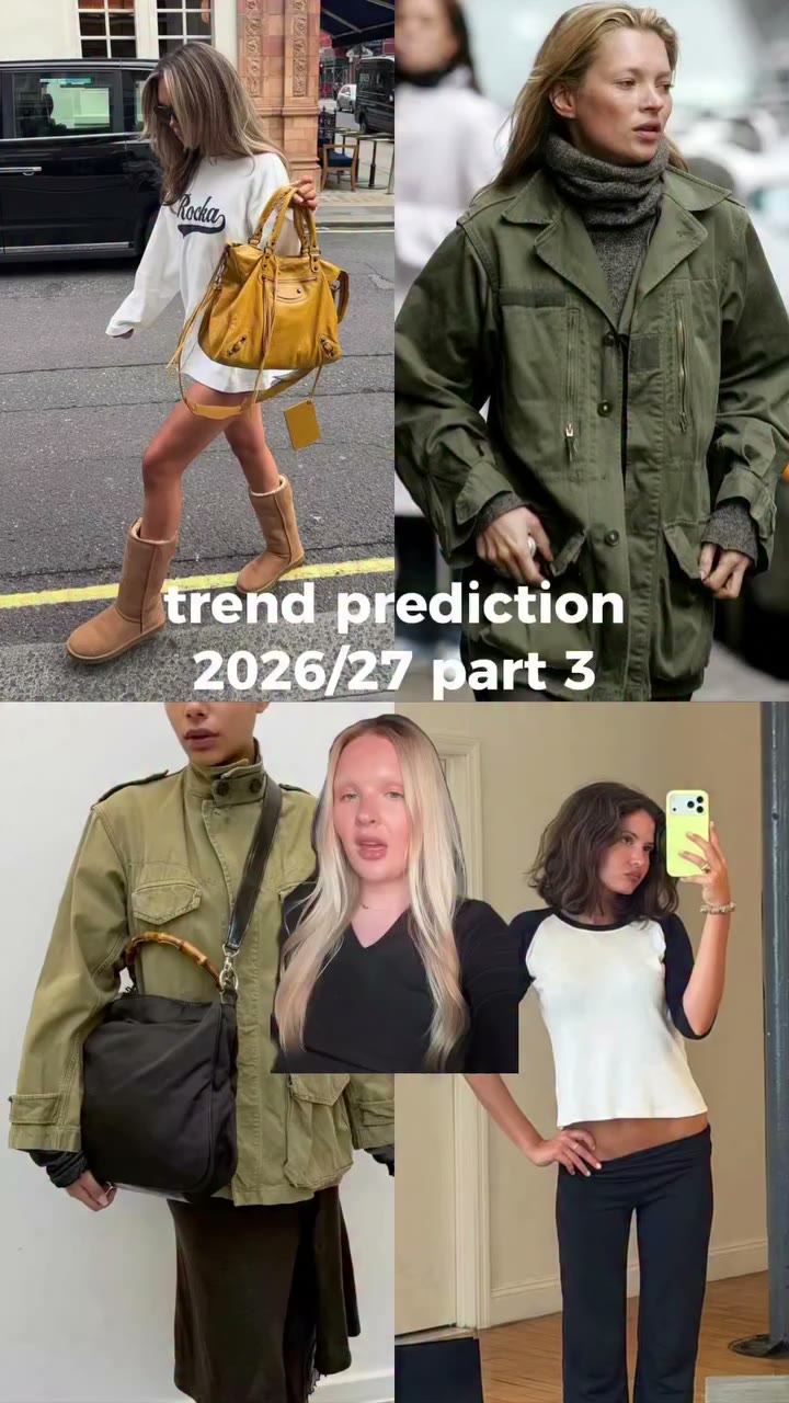 Comeback of iconic pieces! “Out” >>> “In” trends of 2026/27. Need part 4?…