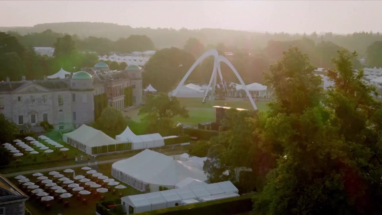 A spectacular setting. A stunning array of cars, both on display and taking on…