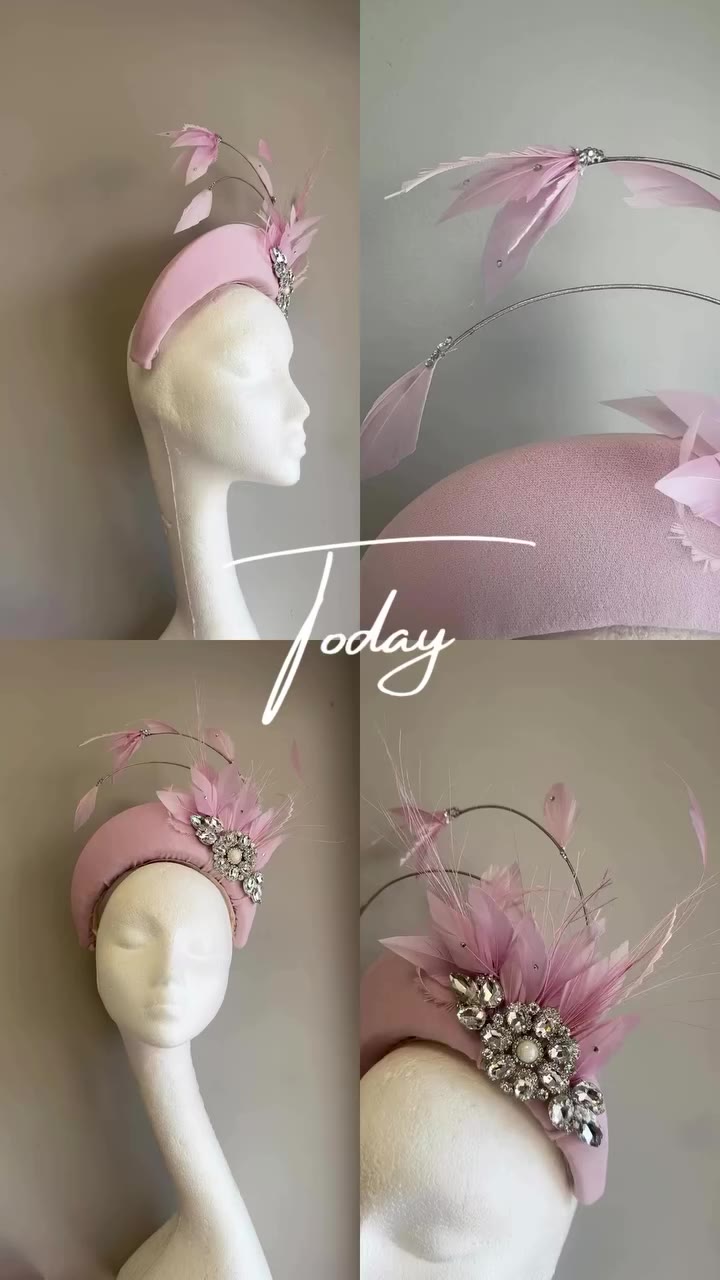 Another gorgeous crown created for a recent wedding. So many ways to finish…