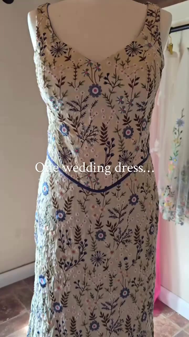 This is why I love custom wedding dresses🕊️ Hannah was looking for a dress…