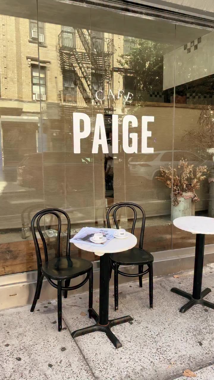 Welcome to Cafe PAIGE NYC.