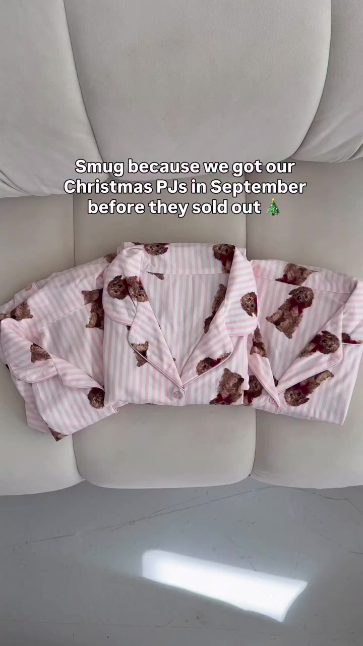 ad. SMUG because we got our Christmas Pyjamas before they sell out 🎄…