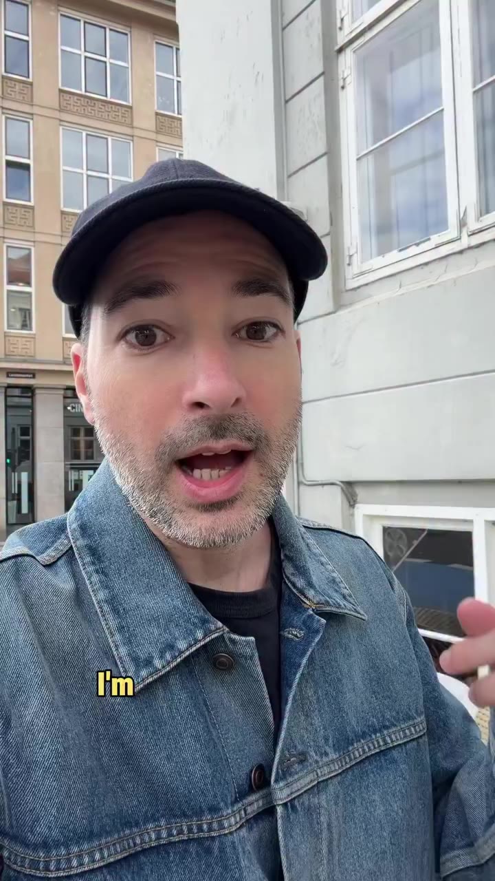 In Copenhagen picking up a very rare vintage watch. #watchtok #copenhagen…