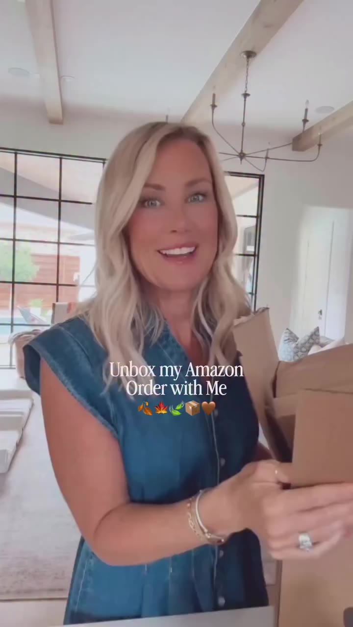 Amazon unboxing: fall edition! 🤎🍂📦 Comment ✨PRIME✨ for links! Everything is…