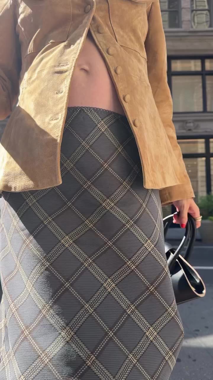 plaid !! suede !! lazy braids !! comment ME for the look bc these pieces look…