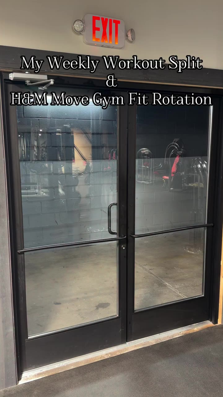 5 days. 5 workouts. 5 fits. Move through the week in @hm_move. 🏋🏾‍♂️ From…