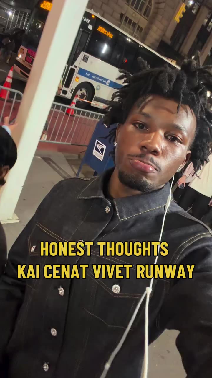My Take On Kai Cenat Vivet Runway Show #explore #reels #nyfw #kaicenat #vivet