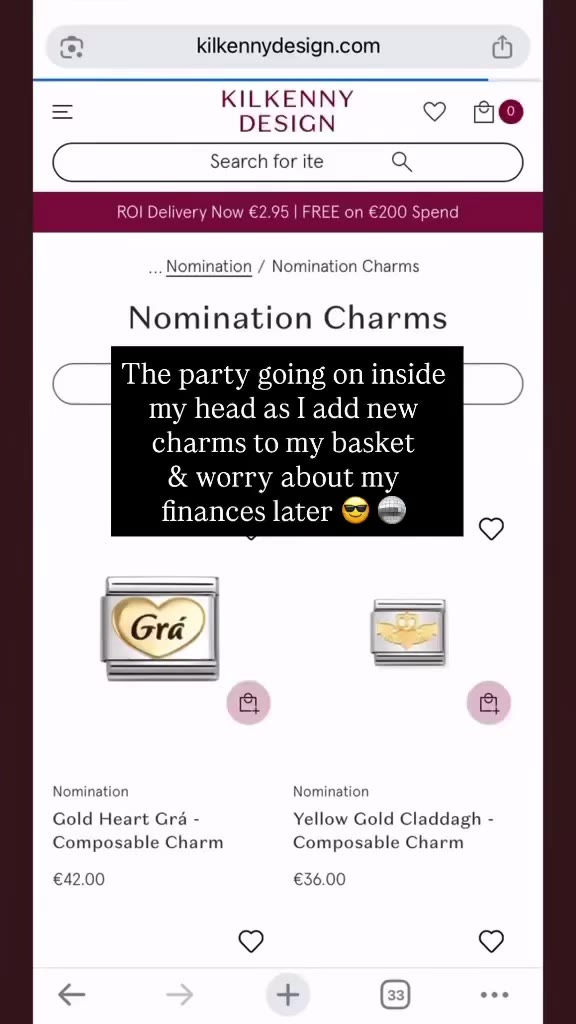Sound on 🔊 🔊It’s a dangerous game when hundreds of new Nomination charms…