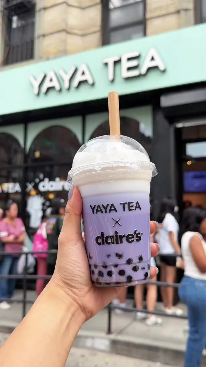 The Claire’s x Yaya Tea collab drops online THIS THURSDAY, September 17th🧋✨…