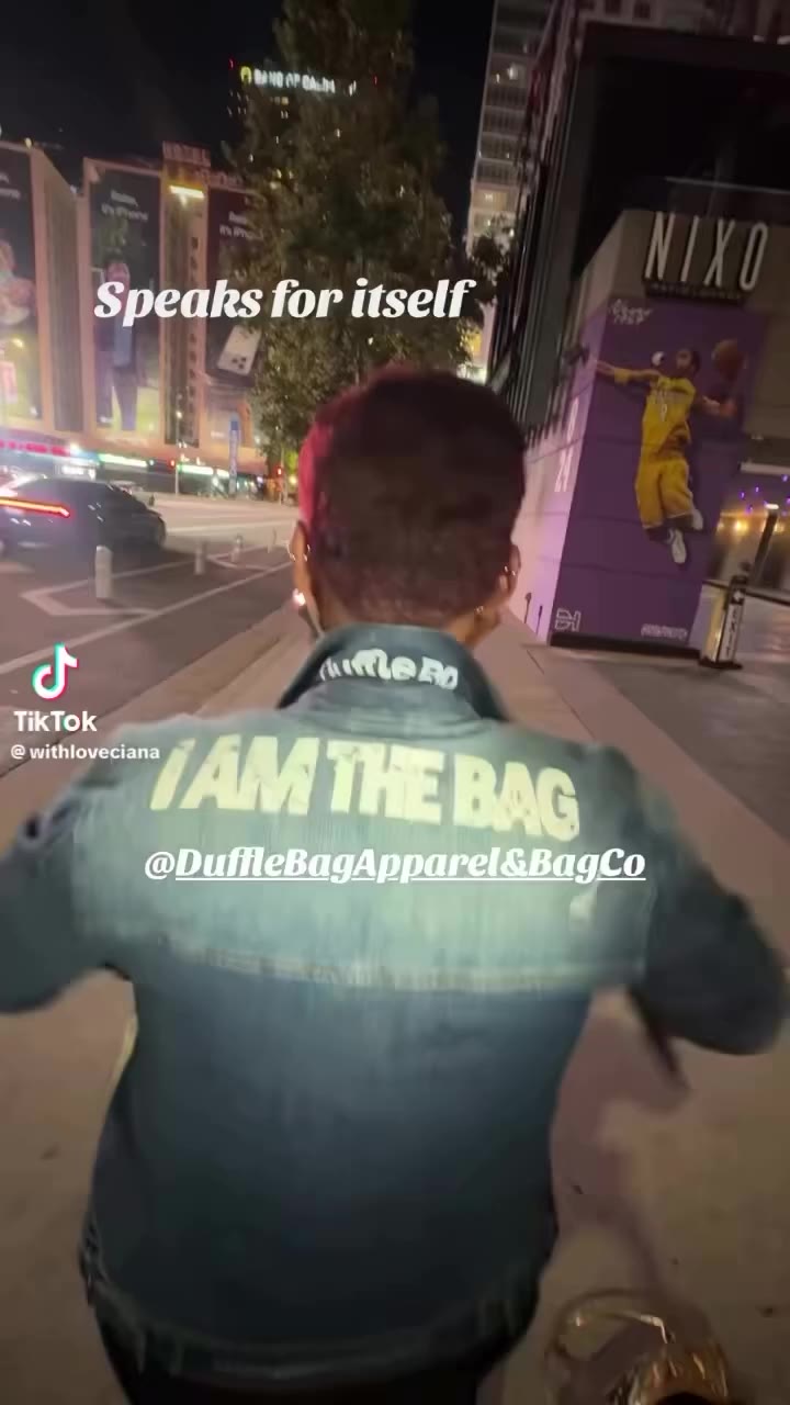 Just walking through the streets of LA when @withloveciana spotted the jacket…