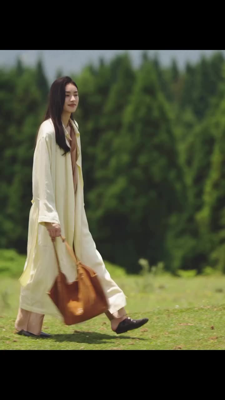 A little spin, a little sunshine, and the Fulfill Double-Faced Suede Tote…