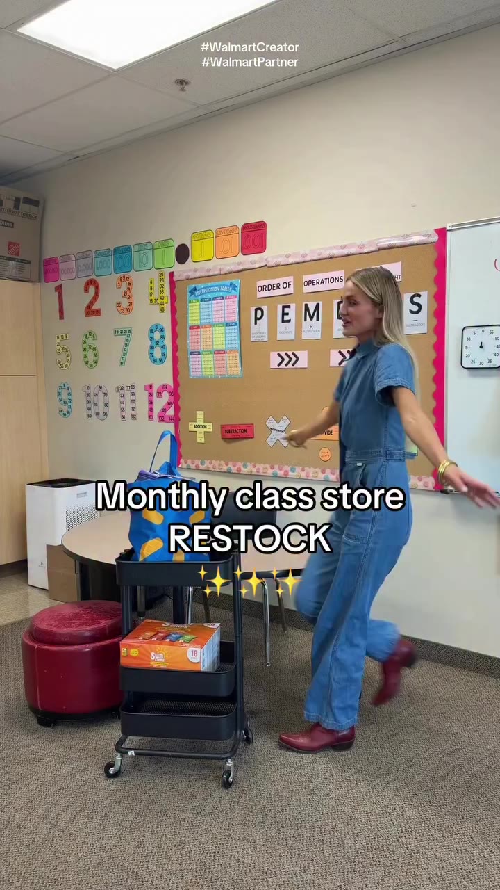 My monthly student store TRULY has the coolest items thanks to @walmart…