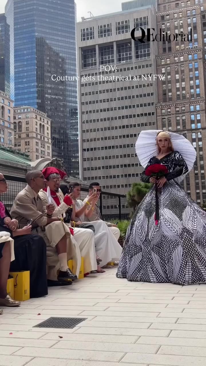 A runway moment from Alonso Maximo Abel @alonsomaximodesign, presented by…