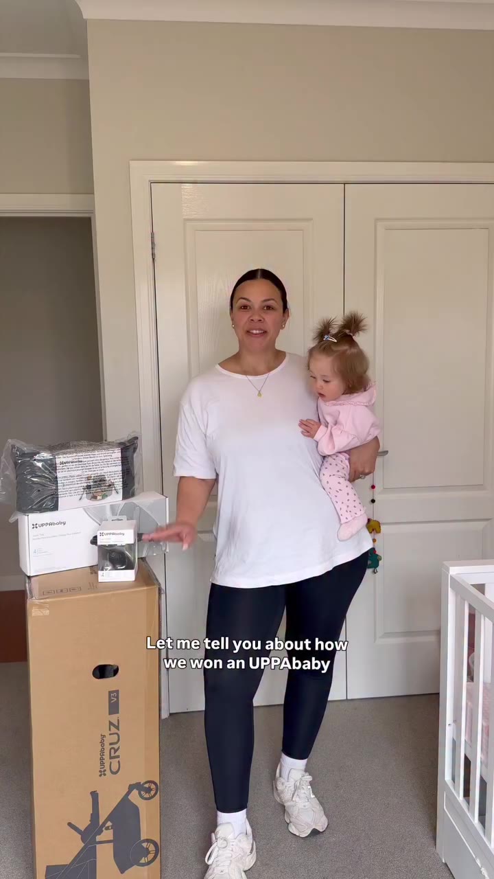 Let me tell you how I won a pram!! I won a brand new @uppababy_australia Cruz…