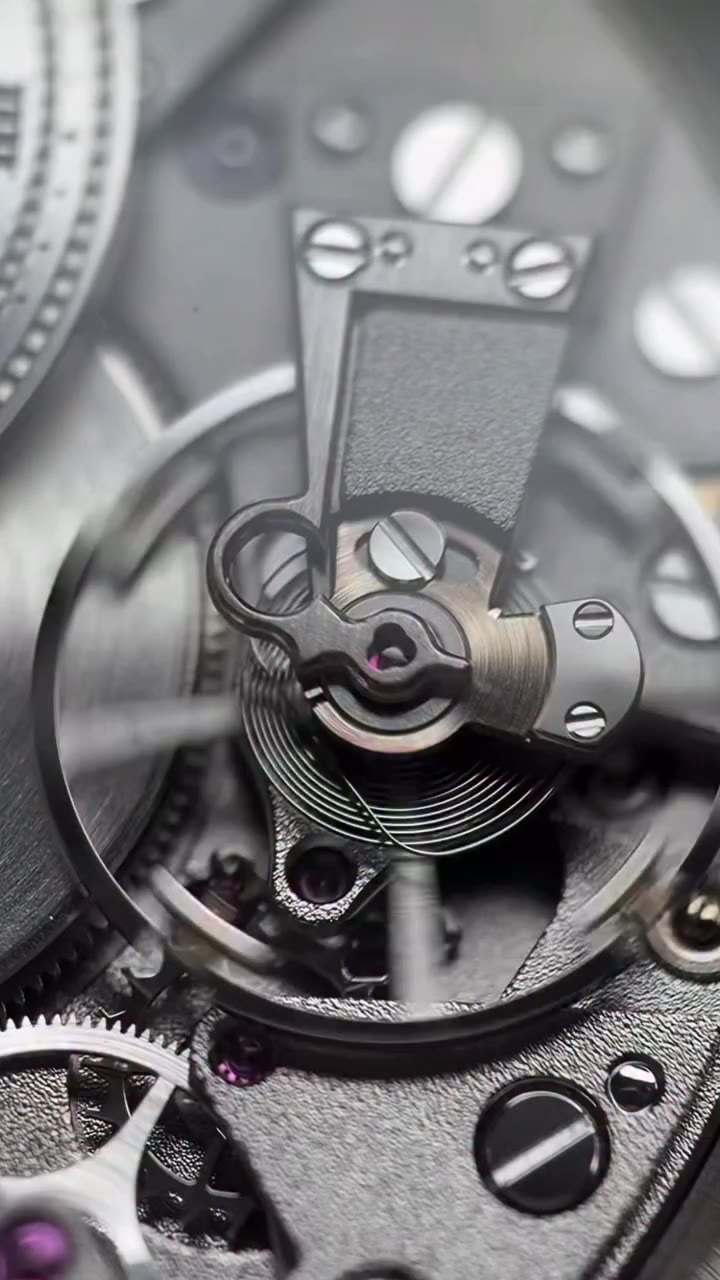 Espiral Breguet en acción. #breguet #espiral #watchreels #altarelojería…