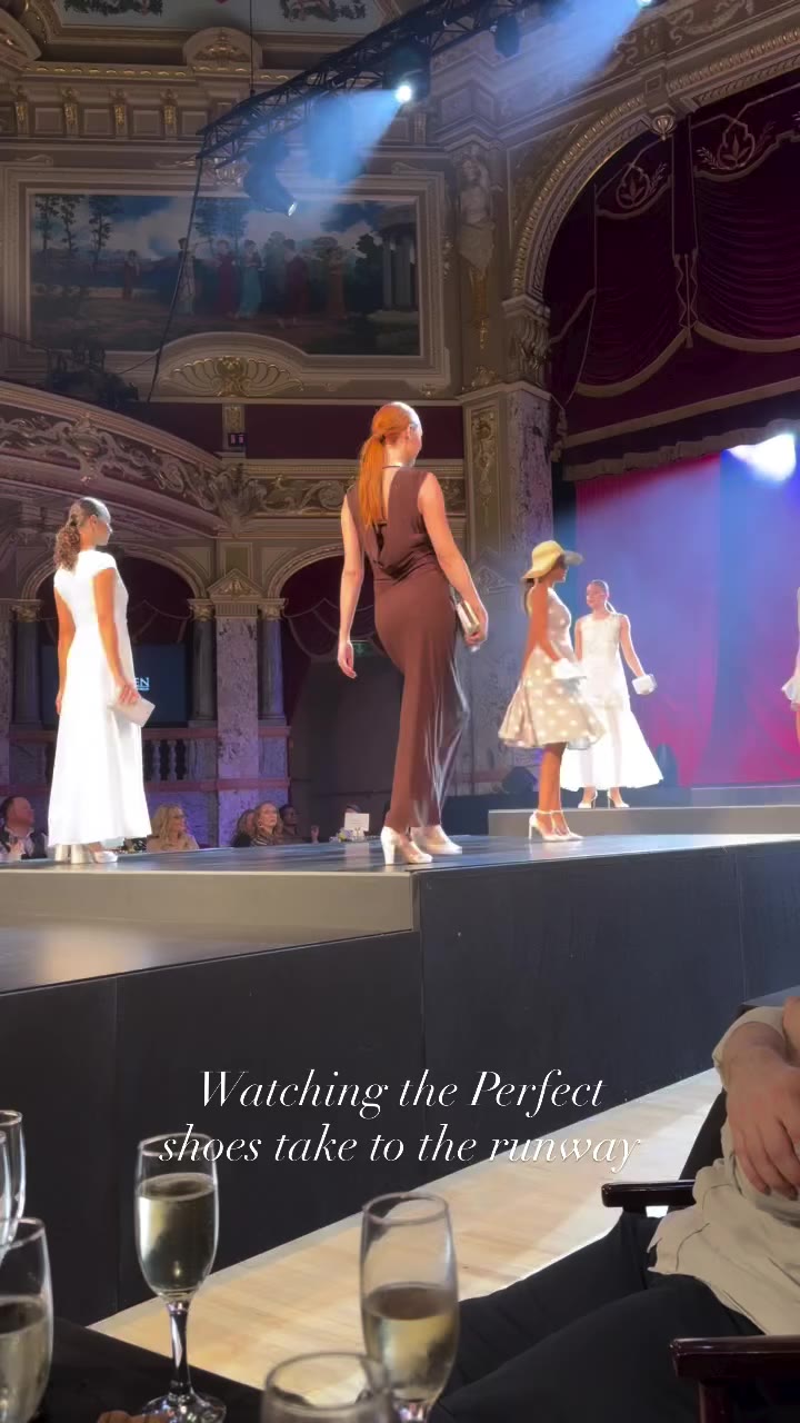 We had the perfect round off to a great day one last night, watching our shoes…