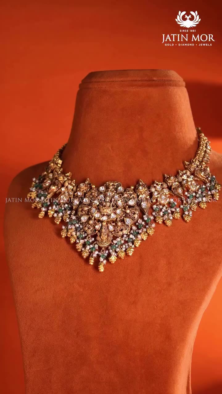 Nakshi Kundan Necklace ✨ #jatinmor #diamondjewellery #jewellery #instagram…