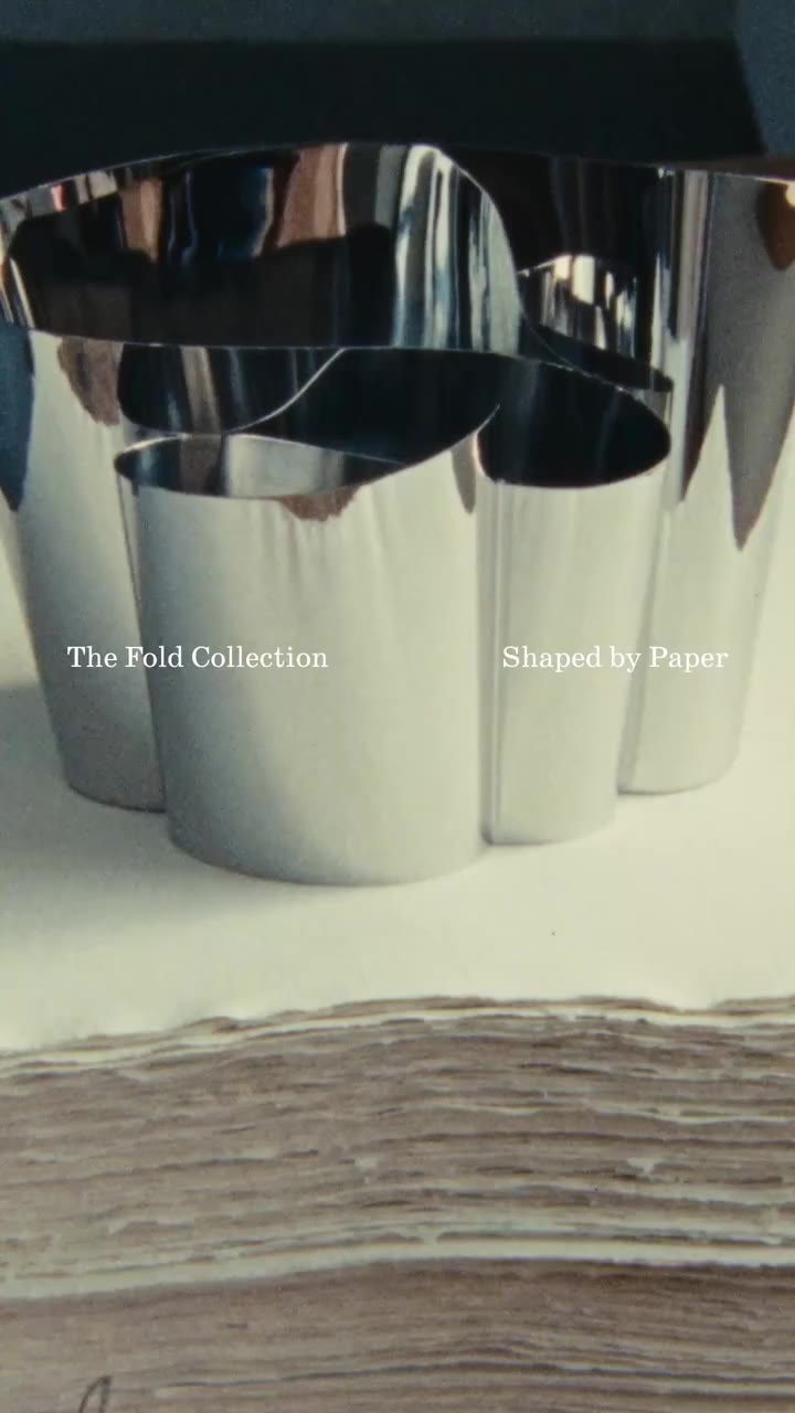 Introducing: Fold. A new collection inspired by the folds of flowing paper…