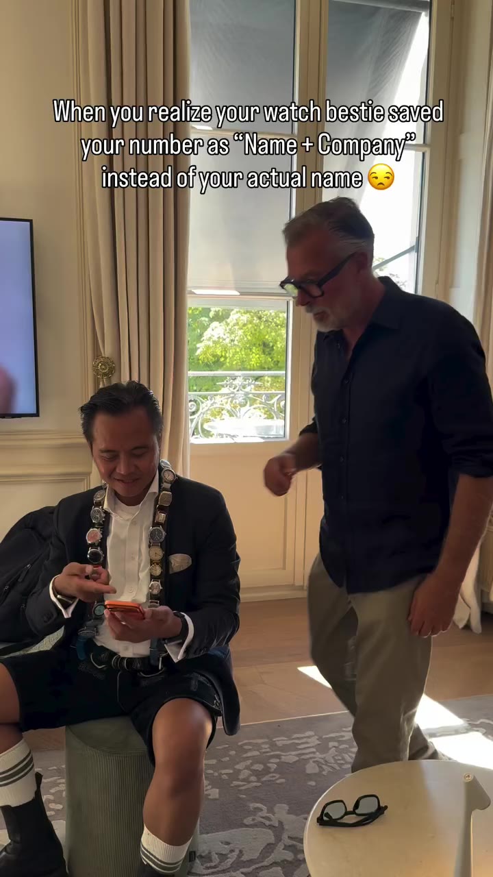 Tag your watch bestie 😜 To @emmanuelgueit : It’s your first TikTok ever and…