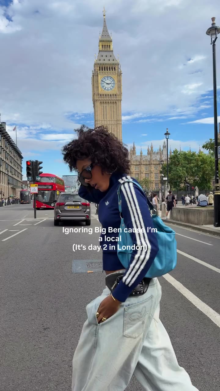 Joking I watch it every second 🤓 #london #explorepage #outfit