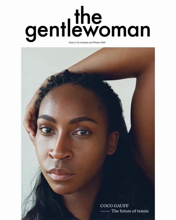 I should Coco! The future of tennis and the ace cover of The Gentlewoman No…