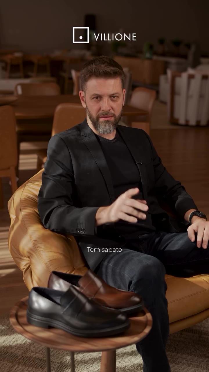 O Mocassim Paul segura o look, organiza a composição e traz a formalidade na…