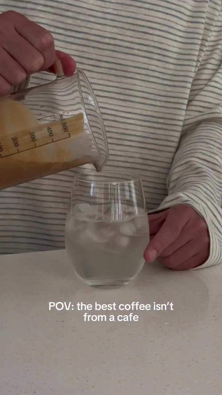 making my coffee a little less boring 😮‍💨 all you need: •⁠ ⁠whipping cream…