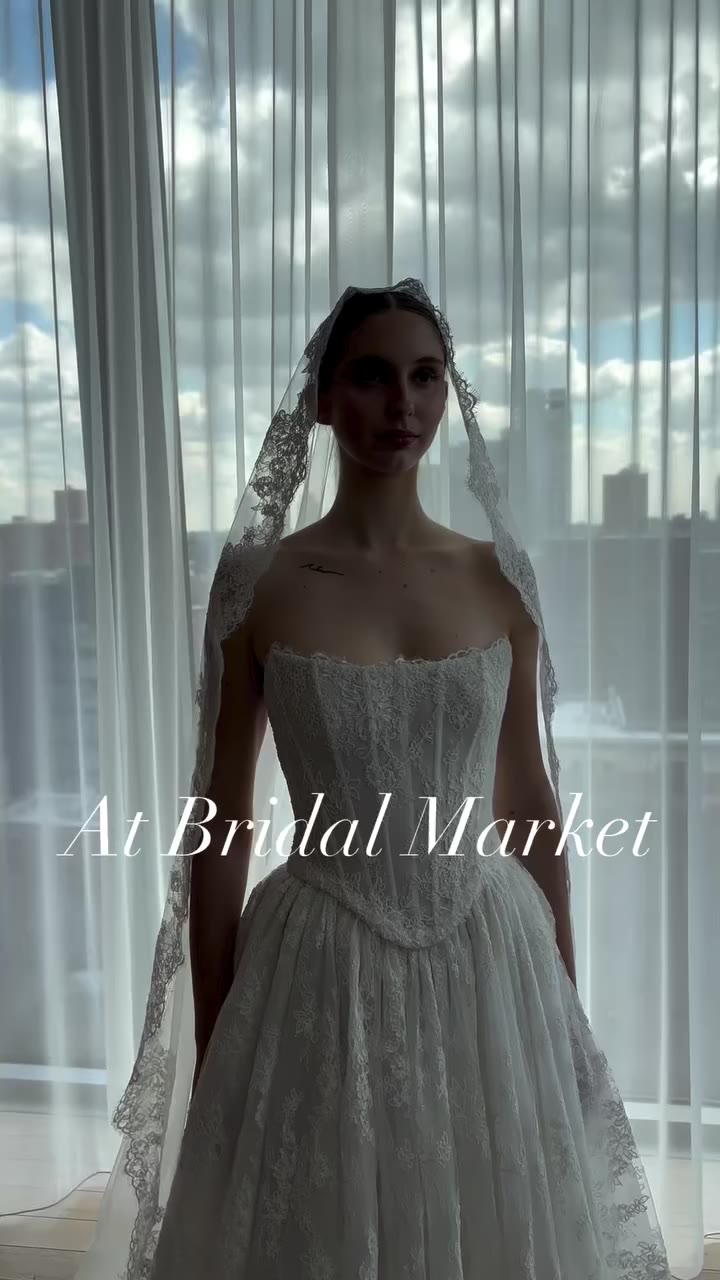 From New York Bridal Fashion Week to our boutique ✨ “Aster” from Alena Leena…