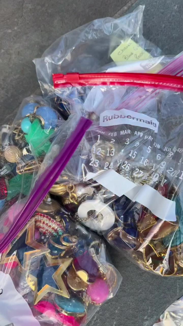 First taste of the Brimfield bounty…tons of amazing jewelry…plus memories…